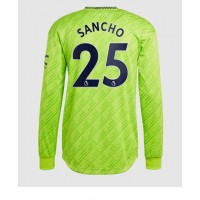 Dres Manchester United Jadon Sancho #25 Rezervni 2022-23 Dugi Rukav